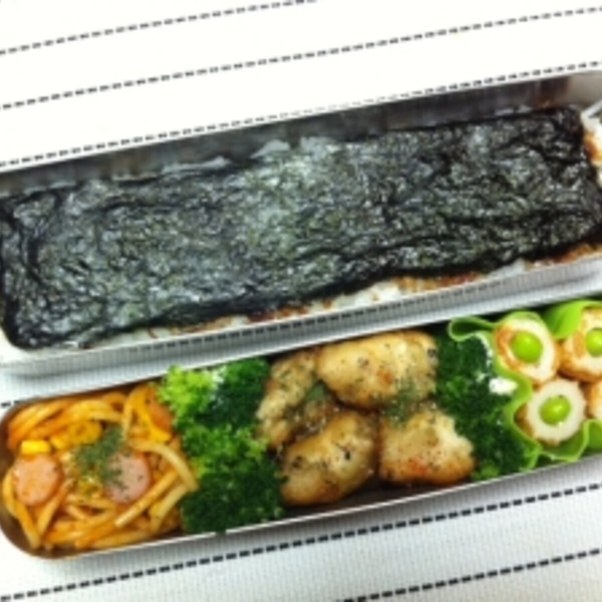 家族も喜ぶ 簡単のり弁 レシピ 作り方 By も る す け 楽天レシピ 家族も喜ぶ 簡単のり弁 レシピ 作り方 By も る す け 楽天レシピ